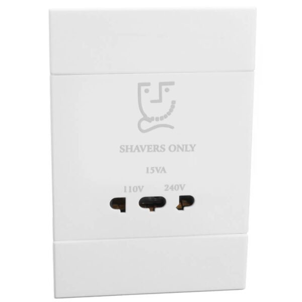VETi 2 - Shaver Socket - White Complete