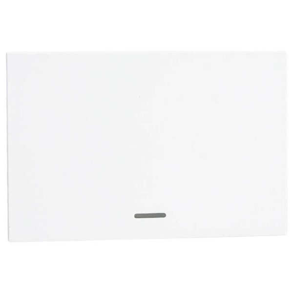 VETi 2 - Bell Press Switch Module For 1 Lever Switch - White Modular