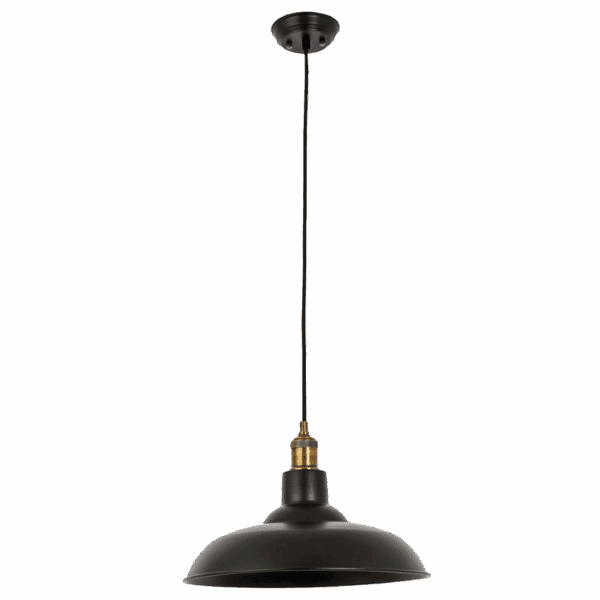 Brightstar PEN264 MATT BLACK Metal Pendant
