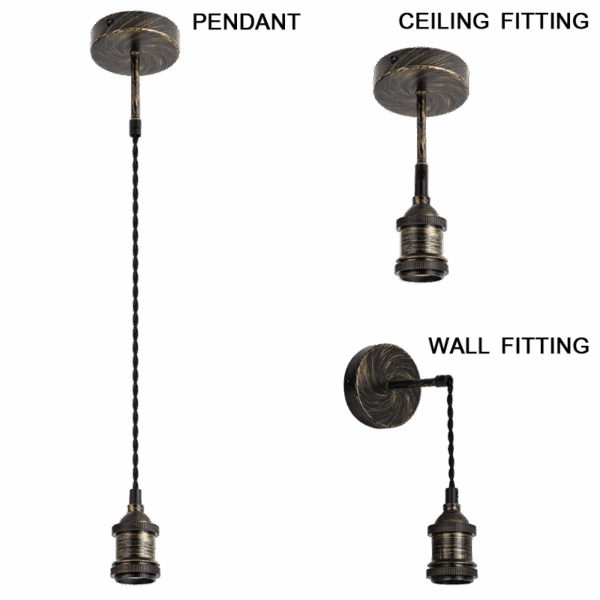 Brightstar PEN502 ANTIQUE BRASS 3 in 1 DIY Kit