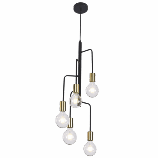 Brightstar PEN564/5 BK Metal Pendant