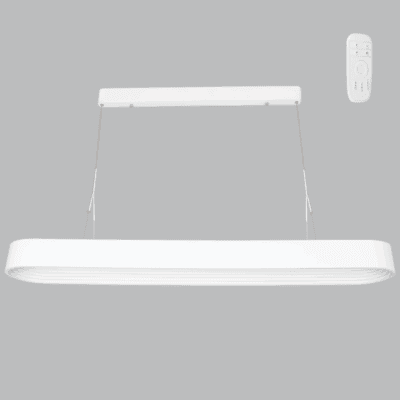 Brightstar PEN688 WH LED, Metal and Plastic Pendant with Remote Control