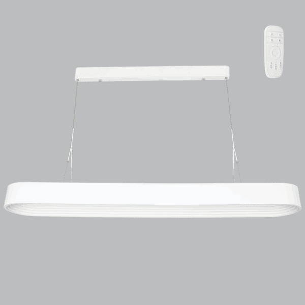 Brightstar PEN688 WH LED, Metal and Plastic Pendant with Remote Control