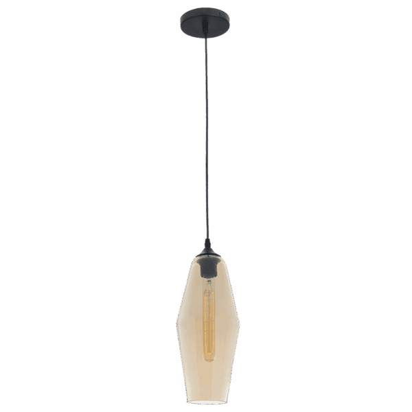 Brightstar PEN756 AMBER Glass Pendant