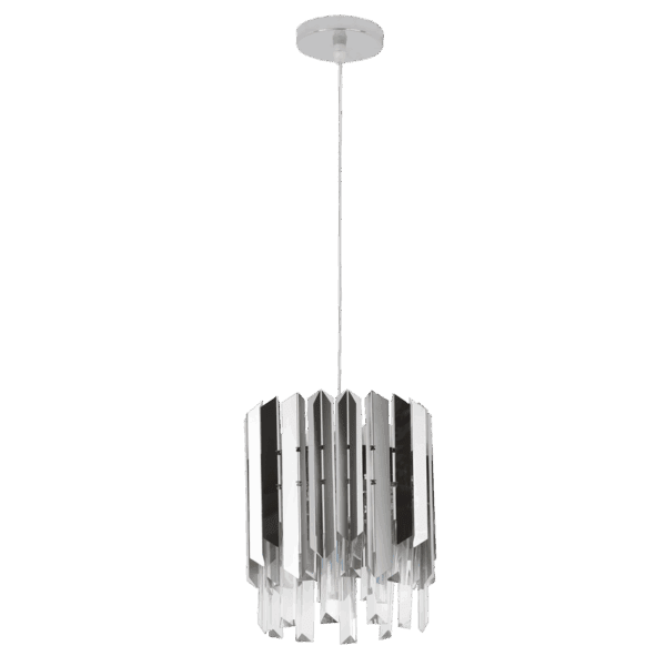 Brightstar PEN841 CHROME Stainless Steel and Crystal Pendant