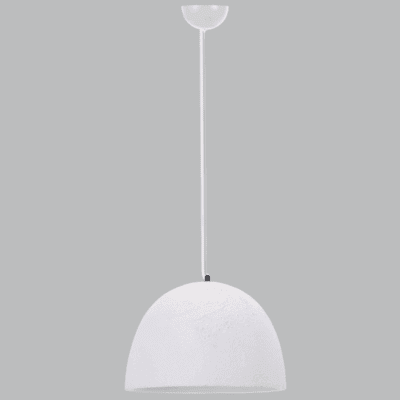 Brightstar PEN930 WH Metal Pendant with Ceramic Shade