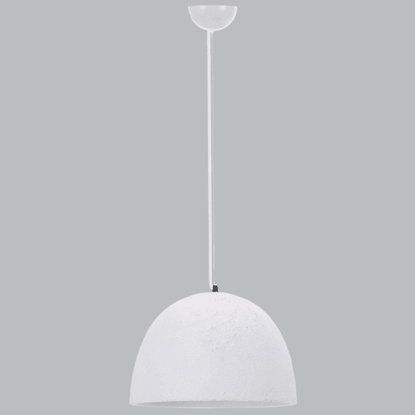 Brightstar PEN930 WH Metal Pendant with Ceramic Shade