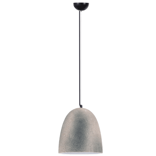 Brightstar PEN933 GREY Metal Pendant with Ceramic Shade