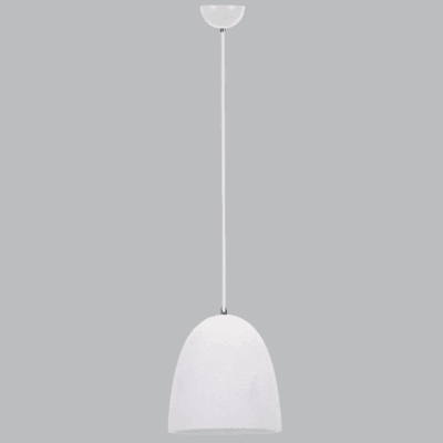 Brightstar PEN934 WH Metal Pendant with Ceramic Shade