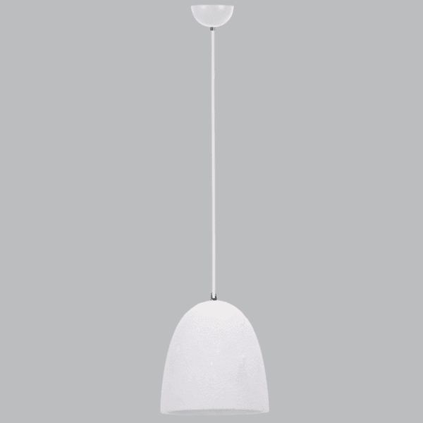 Brightstar PEN934 WH Metal Pendant with Ceramic Shade