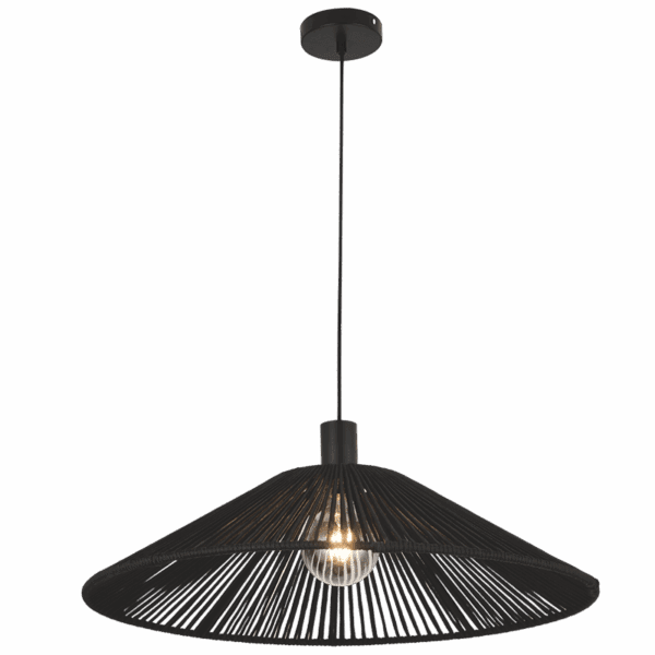 Brightstar PEN947 ROPE Metal and Nylon Rope Pendant