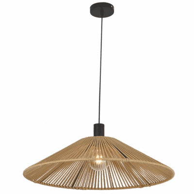 Brightstar PEN948 ROPE Metal and Nylon Rope Pendant