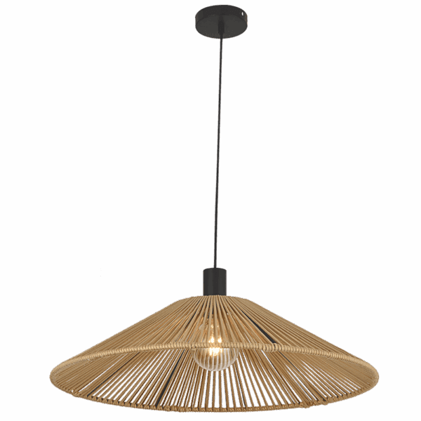 Brightstar PEN948 ROPE Metal and Nylon Rope Pendant