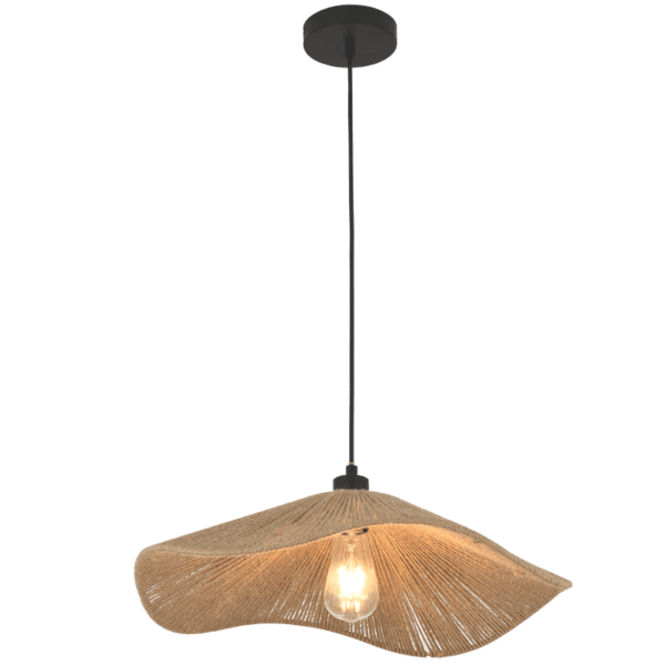 Brightstar PEN949 ROPE Metal and Nylon Rope Pendant