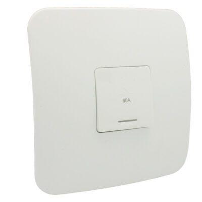 VETi 1 - 60A Triple Pole Isolator - White Complete