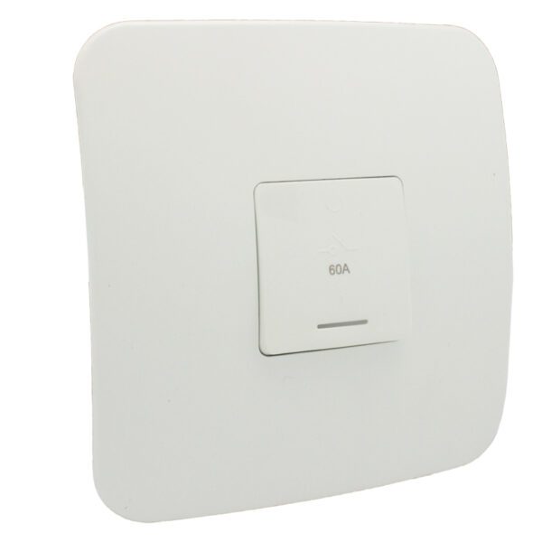 VETi 1 - 60A Triple Pole Isolator - White Complete