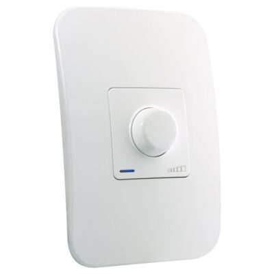 VETi 1 - Rotary Dimmer with Locator - White Complete