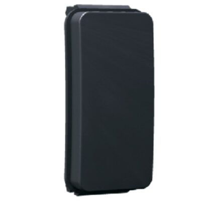 VETi 1 - Blanking Module (1 Module Width) Black - Modular