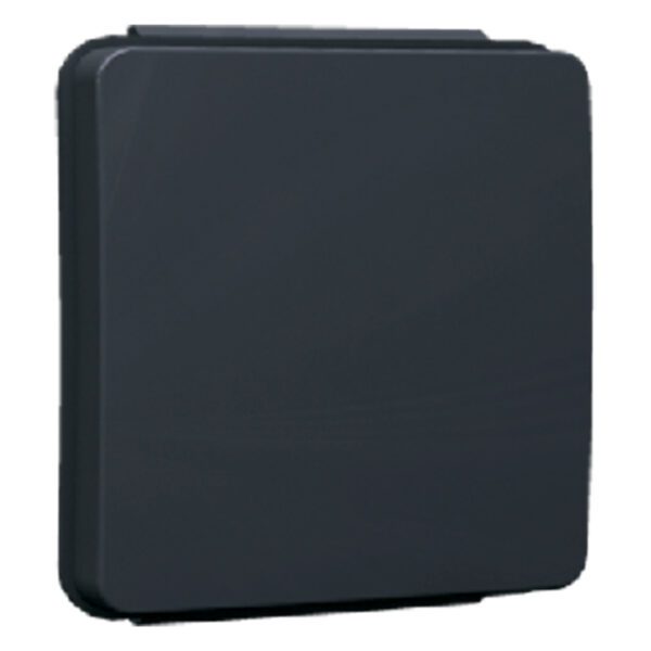 VETi 1 - Blanking Module (2 Module Width) Black - Modular