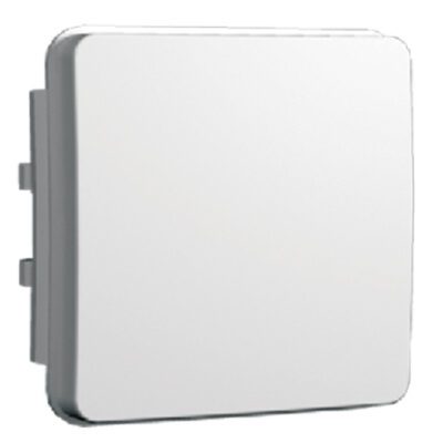 VETi 1 - Blanking Module (2 Module Width) White - Modular