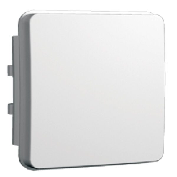 VETi 1 - Blanking Module (2 Module Width) White - Modular