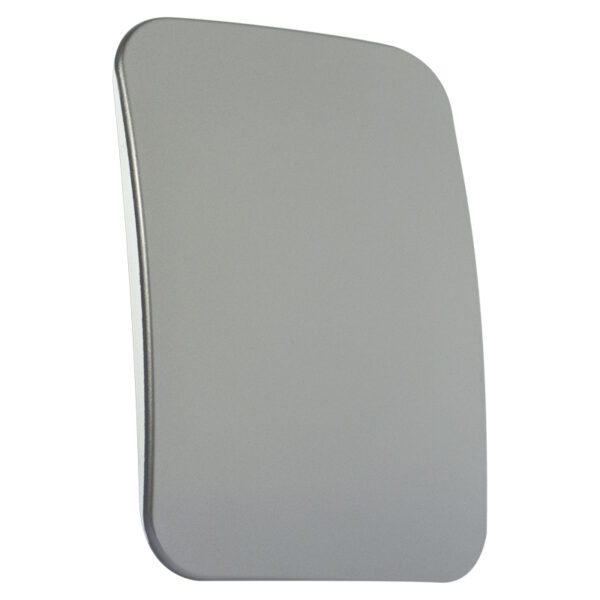 VETi 1 - Blanking Plate White Trim (excludes fixing frame) - Silver Modular