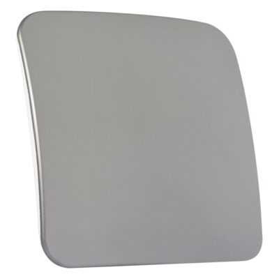 VETi 1 - Blanking Plate Black Trim (excludes fixing frame) - Silver Modular
