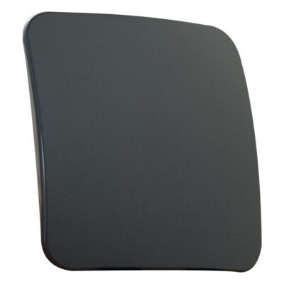 VETi 1 - Blanking Plate Black Trim (excludes fixing frame) - Gun Metal Modular