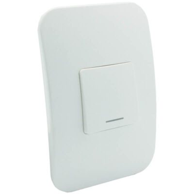 VETi 1 - One Lever Two-Way White Switch - White Complete