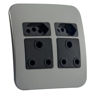 VETi 1 – Double RSA & Double V-Slim Socket – Black + Silver Complete