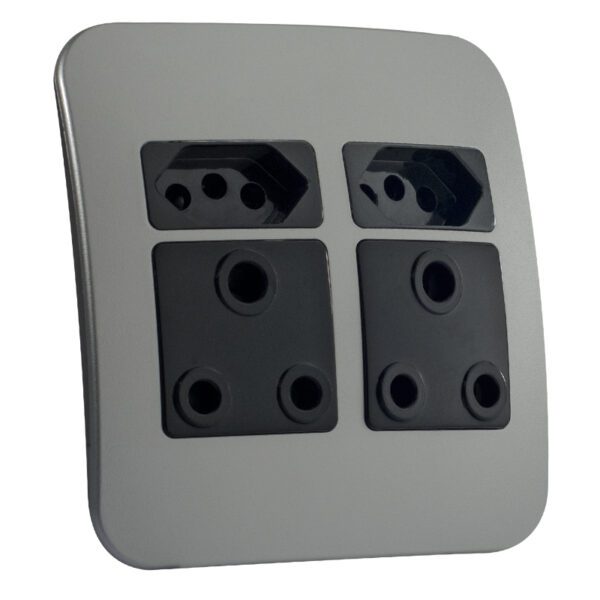VETi 1 – Double RSA & Double V-Slim Socket – Black + Silver Complete