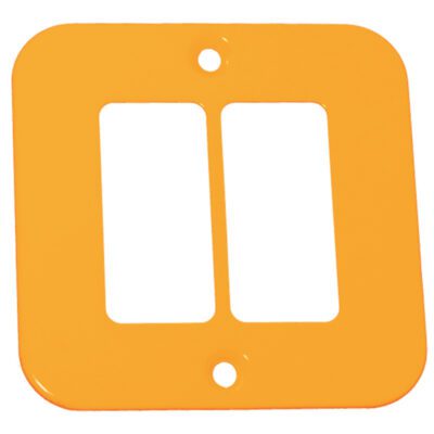 VETi 1 - Two Single Module Cover Plate - Industrial & Weatherproof