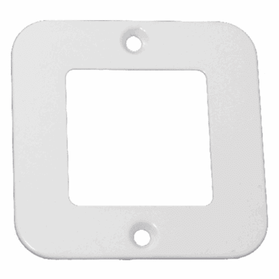 VETi 1 - One Double Module Cover Plate - Orange Industrial & Weatherproof