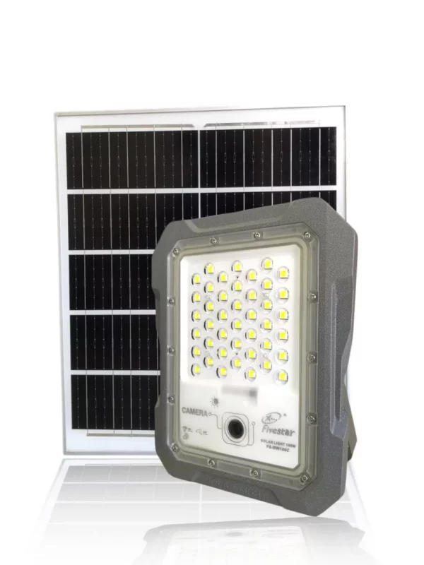 Fivestar 100W Solar Monitoring Floodlight - FS-BW100C