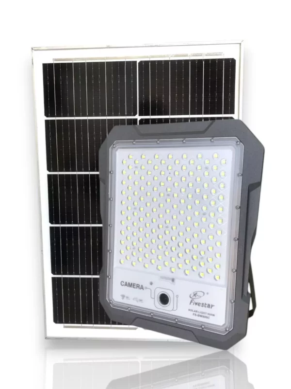 Fivestar 800W Solar Monitoring Floodlight - FS-BW800C