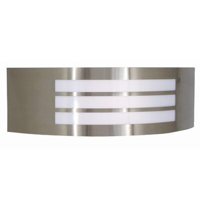 Eurolux Stainless Steel Grid Wall Light Satin Chrome - O261SC