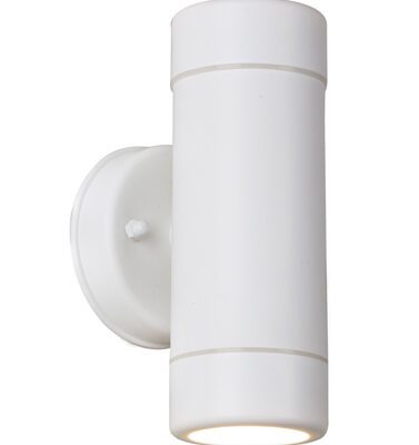 Eurolux Outdoor Up & Down Wall Light White - O577W