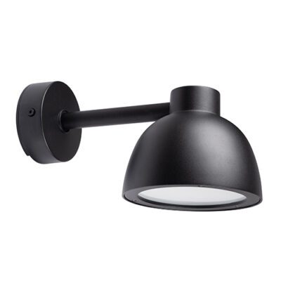 Eurolux Herning  Mini Outdoor Wall Light Black - O650