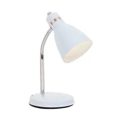 Brightstar TL310 WH Metal Desk Lamp with Flexi Arm