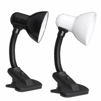 Brightstar CL005 Metal Clip On Desk Lamp with Switch