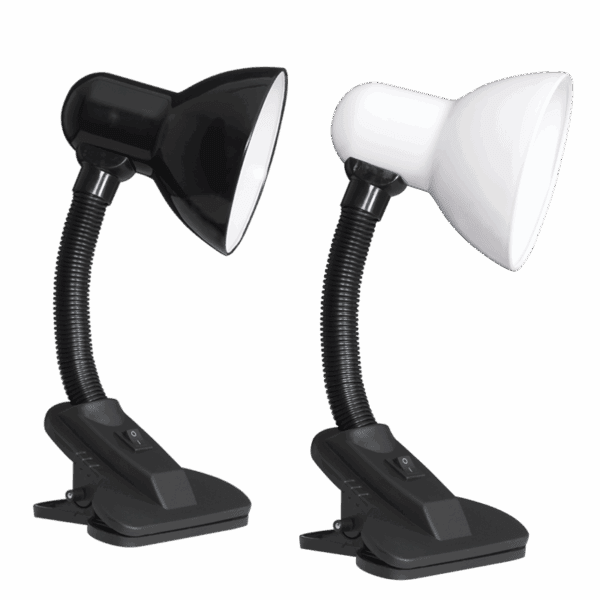 Brightstar CL005 Metal Clip On Desk Lamp with Switch