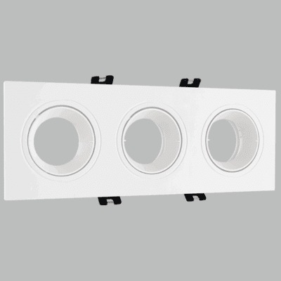 Brightstar DL148/3 WHITE Downlight Holder