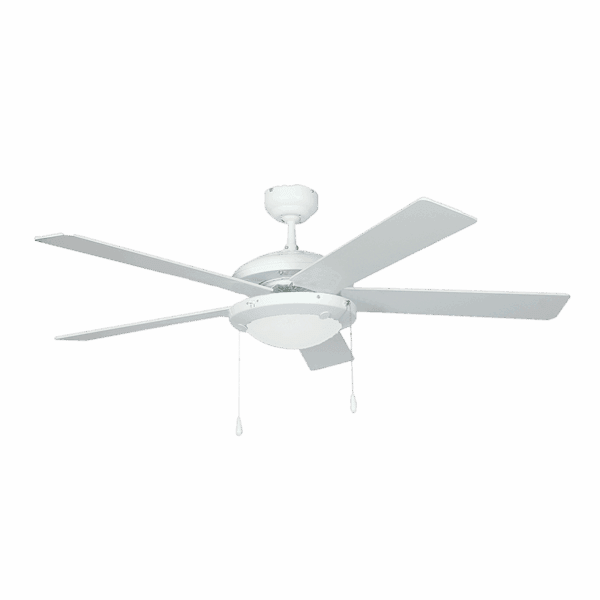 Brightstar FCF004 WHITE 5 Blade – 52″ (132cm) Ceiling Fan