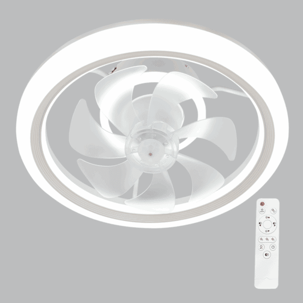 Brightstar FCF021 WHITE Ceiling Fan with Remote Control
