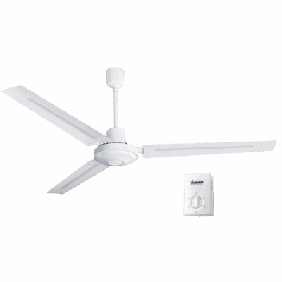 Brightstar FCF072 WHITE Industrial Metal Fan with Metal Blades