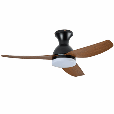 Brightstar FCF099 BK Black Fan with Wood Finish ABS Blades