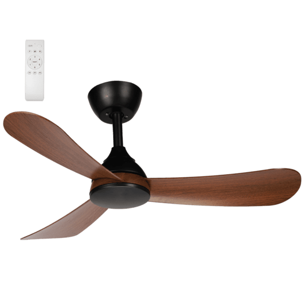 Brightstar FCF114 BLACK Ceiling Fan with Remote