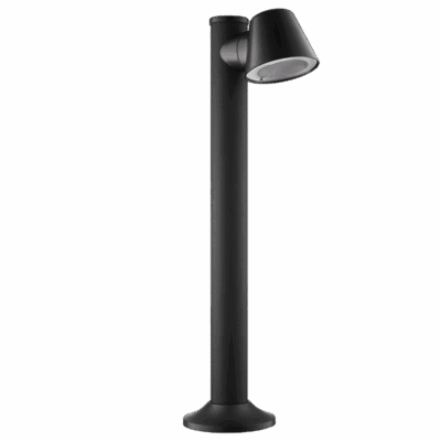 Brightstar LFL032 BK Plastic Bollard with Clear PC Cover, IP54