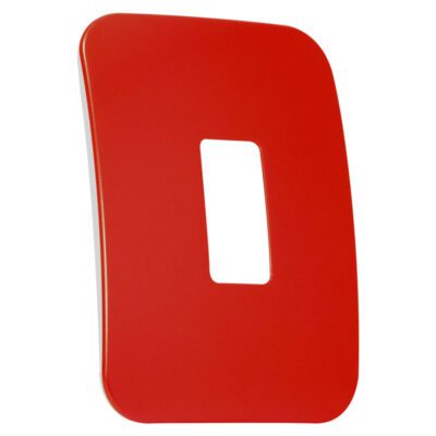 VETi 1 - One Single Module Vertical Cover Plate White Trim - Modular