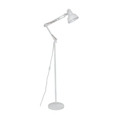 Brightstar SL086 WH Metal Floor Lamp with Movable Arms